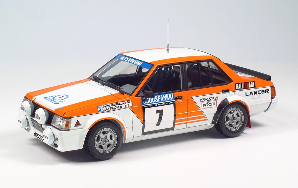 新製品 Wrcでも活躍した三菱ランサー ターボのラリー仕様をプラモデル化 Le Volant Carsmeet Web 自動車情報サイト 新車 中古車 Carview