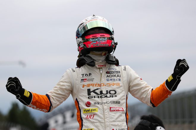 全日本F3選手権第15戦SUGO：勝って決めた！ 坪井翔が2018年のチャンピオンを獲得