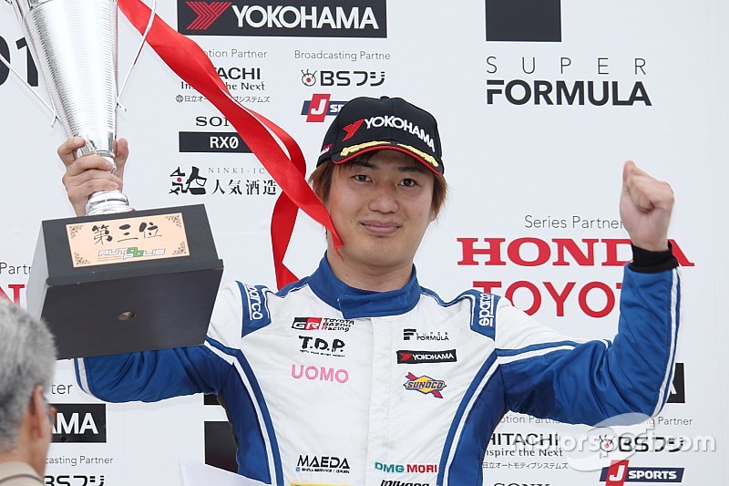 スーパーフォーミュラ第2戦オートポリス｜2年ぶりに3位表彰台の大嶋和也「今までにない手応えを感じられた」