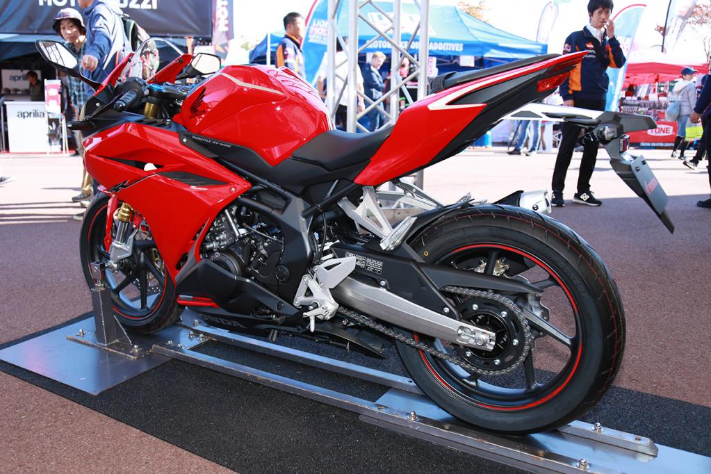 2019年モデルか!? ホンダCBR250RRのHRCレプリカがMotoGP日本GPに登場！