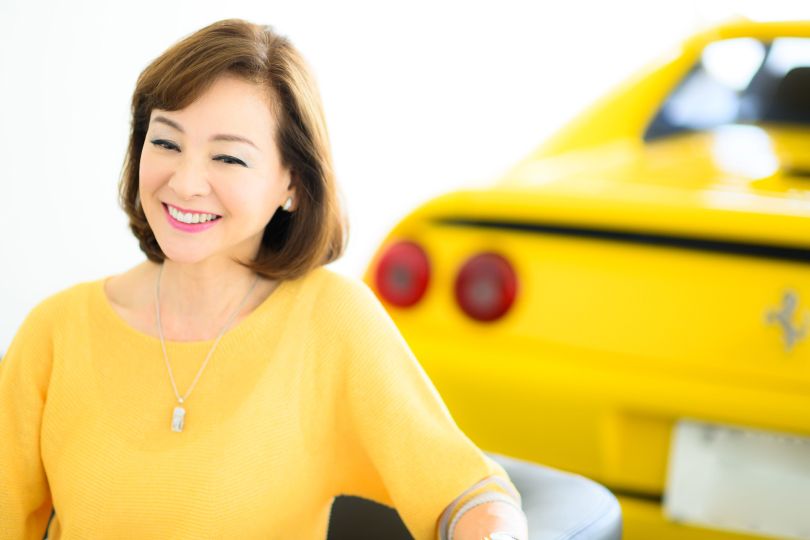 29歳 フェラーリを買う Vol 13 女優 夏樹陽子が語る フェラーリの魅力とは 後編 Gq Japan 自動車情報サイト 新車 中古車 Carview