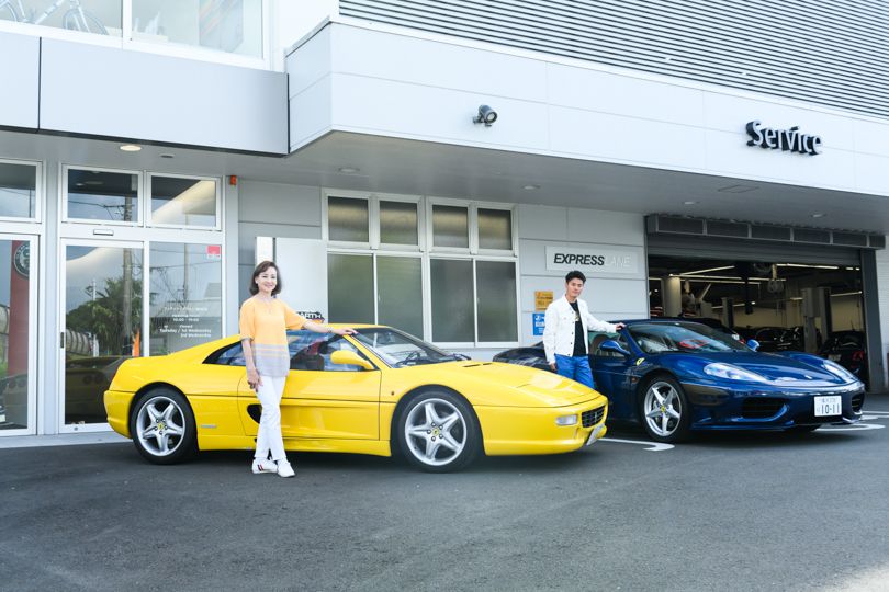 29歳 フェラーリを買う Vol 13 女優 夏樹陽子が語る フェラーリの魅力とは 後編 Gq Japan 自動車情報サイト 新車 中古車 Carview