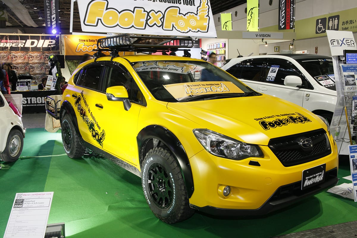 スバルxvにタフなテイストをちょい足しするオーバーフェンダーを提案 Auto Messe Web 自動車情報サイト 新車 中古車 Carview