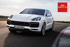 カイエン・ターボ2017年モデル、フランクフルトで登場　4ℓV8は550ps　