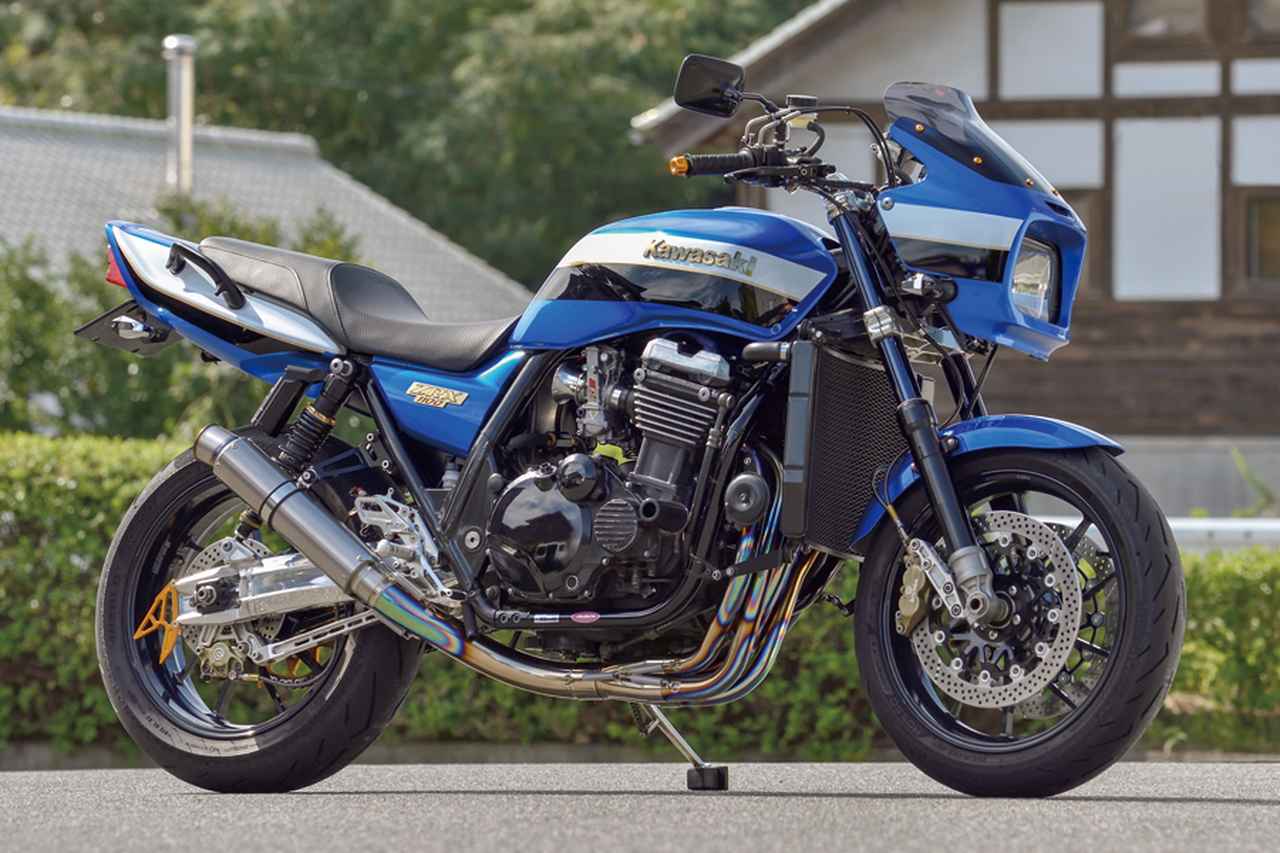 しゃぼん玉zrx1100 カワサキzrx1100 自由度の高い初代1100を元にお勧めメニューをパッケージ Heritage Legends Webオートバイ 自動車情報サイト 新車 中古車 Carview