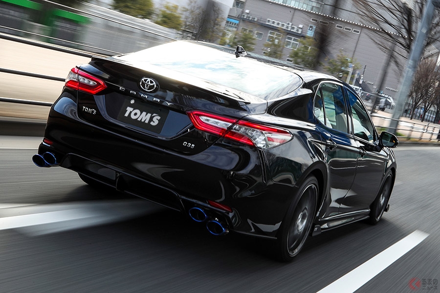 海外仕様で左ハンドルのトヨタ カムリ をトムスがフルカスタム V6搭載の Tom S C35 登場 くるまのニュース 自動車情報サイト 新車 中古車 Carview