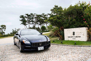 ザ・リッツカールトン沖縄に マセラティルームが登場