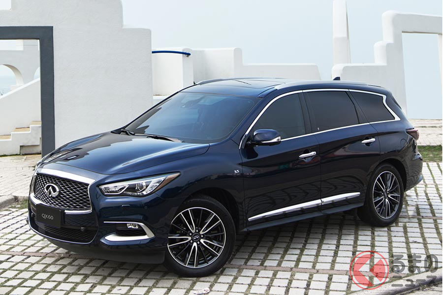 オラオラ顔のファミリーカー 高級3列suv インフィニティ Qx60 の正体とは くるまのニュース 自動車情報サイト 新車 中古車 Carview