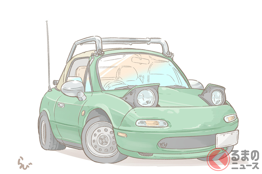 愛車はnaロードスター アクティブ女子のカーライフを描いたクルマイラストで旅気分 くるまのニュース の写真 5ページ目 自動車情報サイト 新車 中古車 Carview