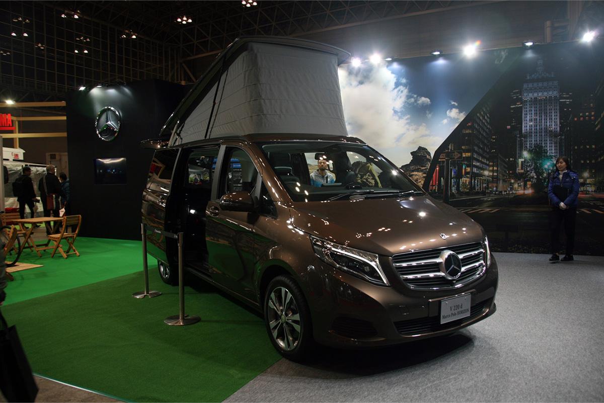 キャンプファン待望のメルセデス ベンツvクラス マルコポーロ 発売 Web Cartop の写真 自動車情報サイト 新車 中古車 Carview