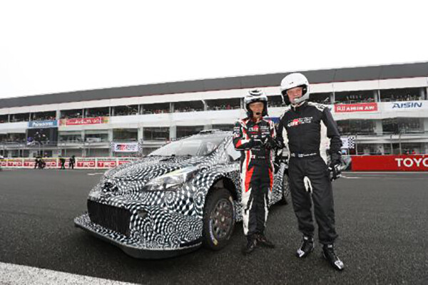 TOYOTA GAZOO Racing FESTIVALでヤリスWRCのテストカー、日本初お披露目！