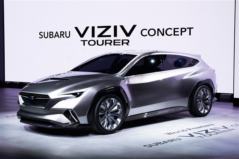 新型 ツーリングワゴン になるのか スバル ヴィジヴ ツアラー コンセプト 世界初公開 Carview 自動車情報サイト 新車 中古車 Carview