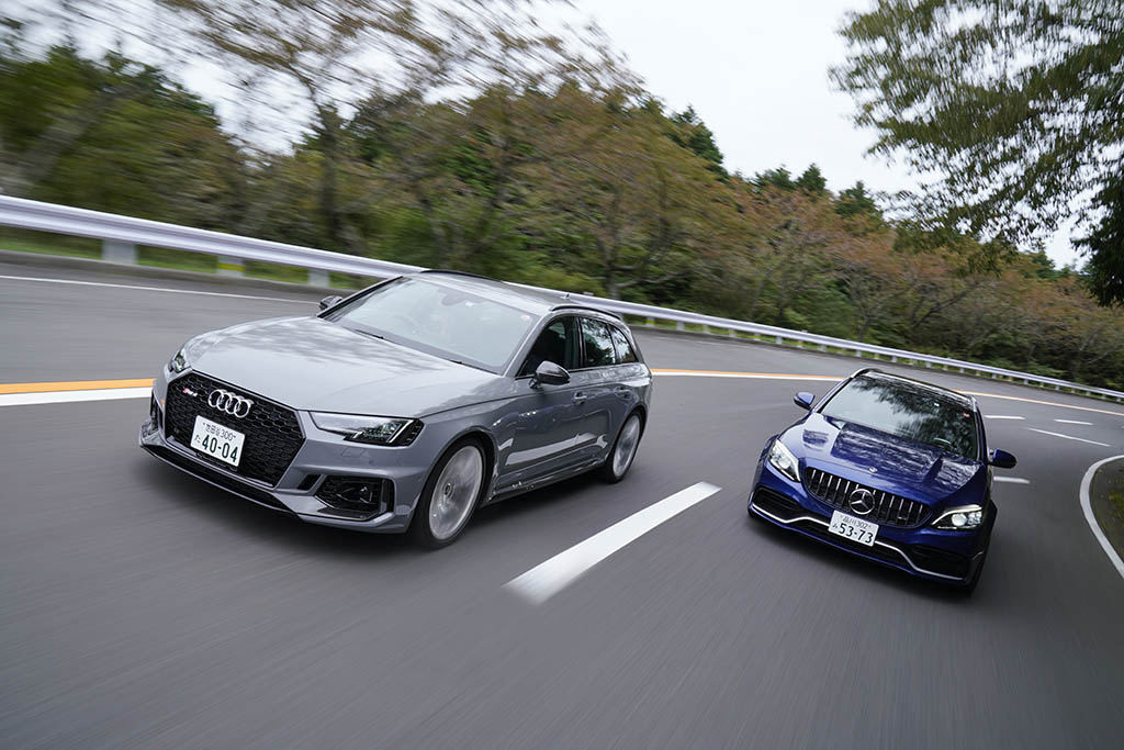 比較試乗 アウディrs4アバント Vs メルセデスamg C63 S ステーションワゴン 高性能ワゴンのトップガンは俺だ Le Volant Carsmeet Web 自動車情報サイト 新車 中古車 Carview