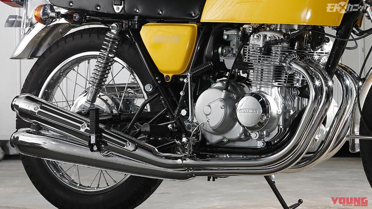 ホンダ Cb400フォアに憧れの4本出しマフラーを装着 闇矢屋オリジナルパーツ Webヤングマシン の写真 自動車情報サイト 新車 中古車 Carview