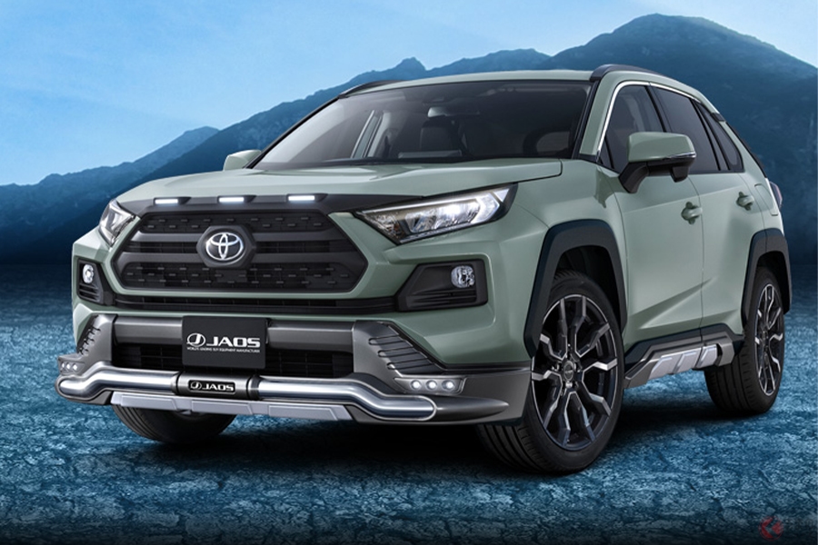 これぞ4wd車の真の姿 トヨタ 新型rav4用のエアロキットにjaosモデルがラインナップ くるまのニュース 自動車情報サイト 新車 中古車 Carview
