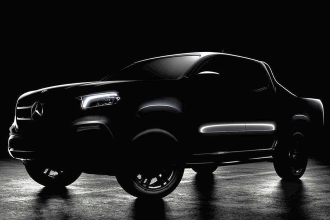 メルセデス ベンツxクラス 公開直前ティザー ピックアップトラック車 Autocar Japan 自動車情報サイト 新車 中古車 Carview