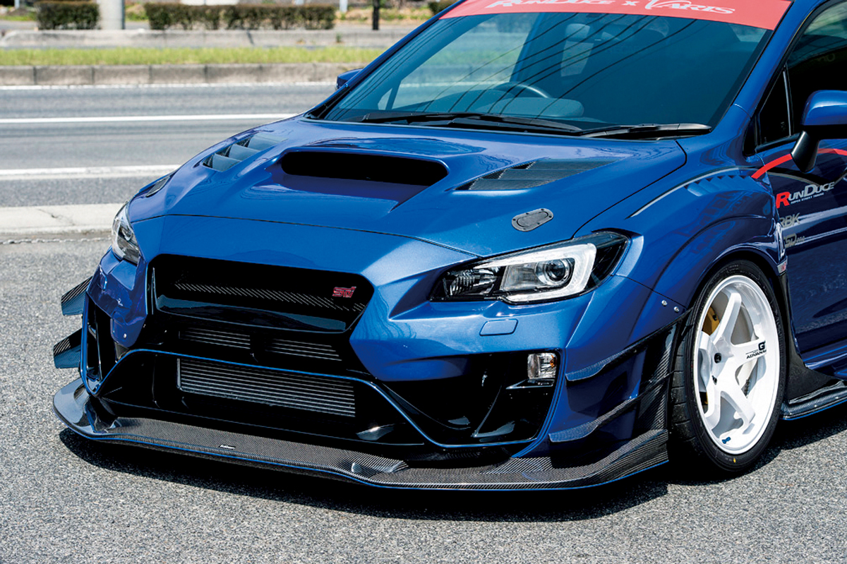 Subaruインプレッサwrx Stiが迫力あるスタイルに変身 バリスワイドボディキット Auto Messe Web 自動車情報サイト 新車 中古車 Carview