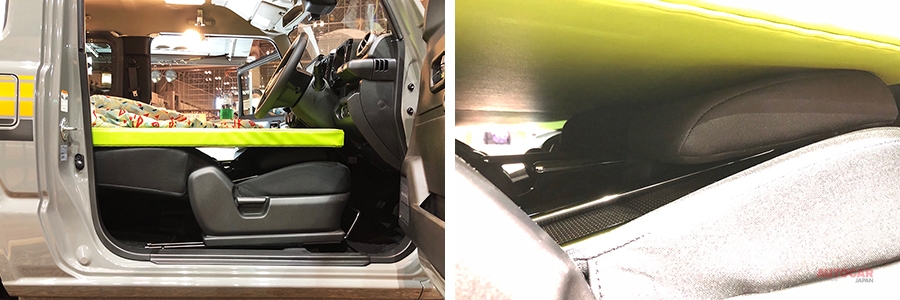 続報 スズキ ジムニー車中泊用フラットベッド 荷室に積めるの 重さは Autocar Japan 自動車情報サイト 新車 中古車 Carview
