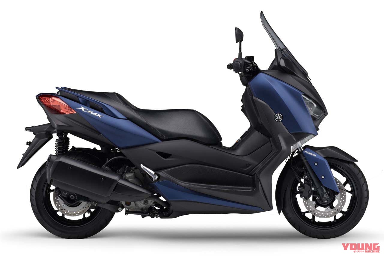 ヤマハ Xmax に年ニューカラー追加 カラーバリエーションを5色に拡大 Webヤングマシン の写真 自動車情報サイト 新車 中古車 Carview
