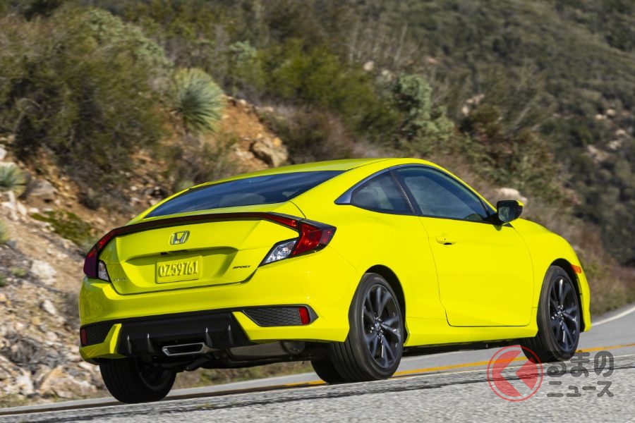 ホンダ新型 シビック を発売 日本未導入のクーペはどんな仕様 くるまのニュース 自動車情報サイト 新車 中古車 Carview