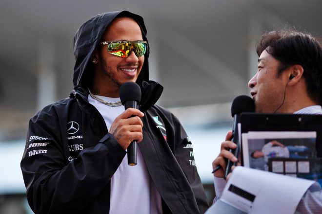 ハミルトン、台風直撃の土曜に東京に戻ると宣言、チームが慌てて説得：メルセデス F1日本GP金曜