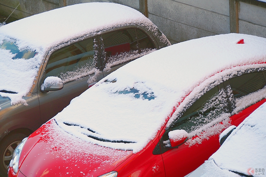 フロントガラスが凍結した時どうする 正しい解氷方法とは くるまのニュース 自動車情報サイト 新車 中古車 Carview