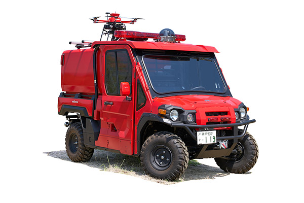 モリタの小型オフロード消防車が2018年度グッドデザイン・ベスト100受賞