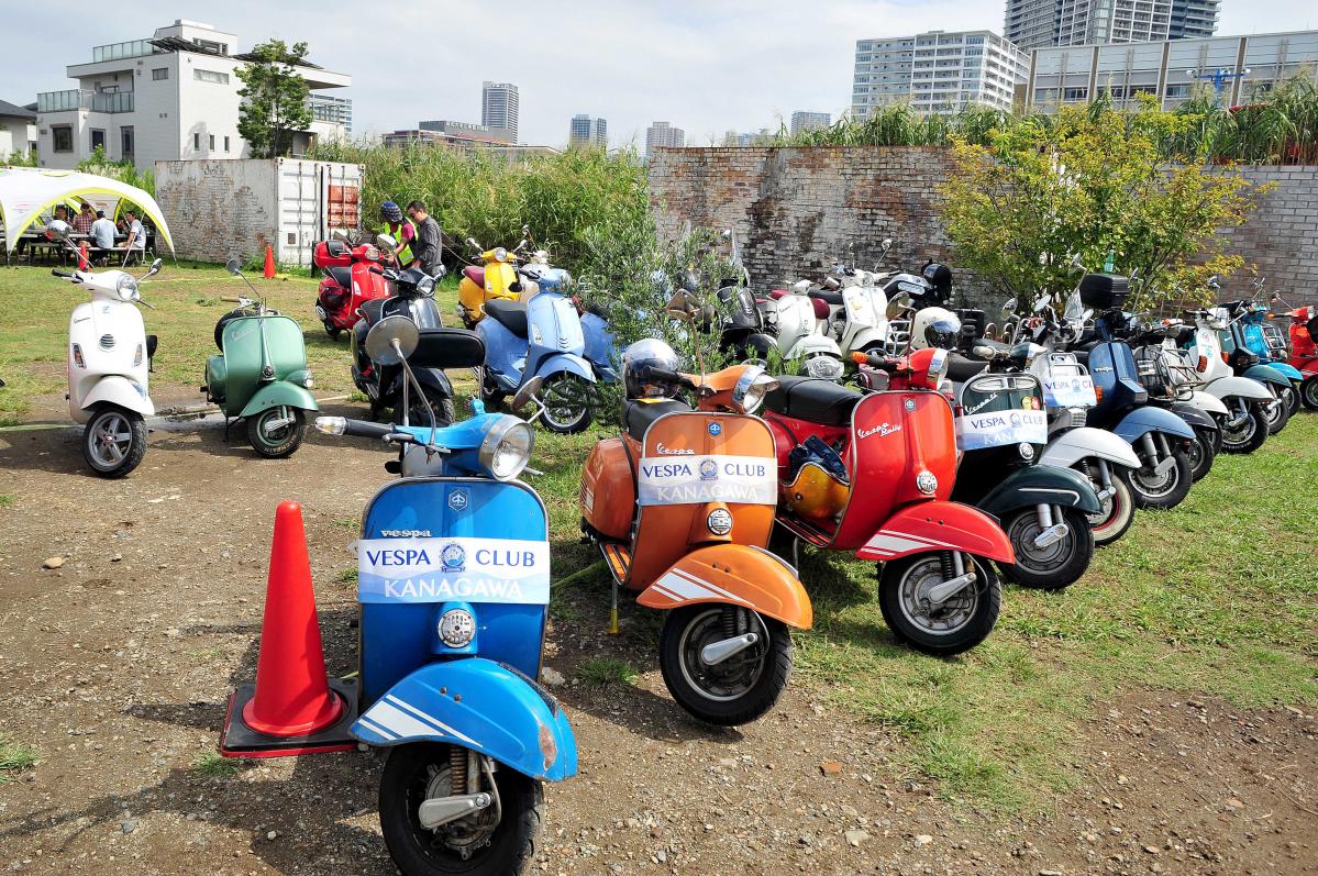 BBQがおいしかった！ ベスパ・プリマベーラ50周年記念パーティ