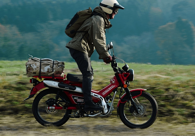 アウトドアもストリートも楽しめるホンダの個性派バイク Ct125 ハンターカブ Dime 自動車情報サイト 新車 中古車 Carview