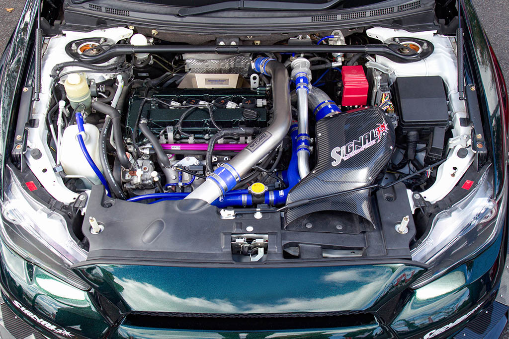 フル公認4馬力のランエボx ショップデモカー顔負けの装備と走り Web Option 自動車情報サイト 新車 中古車 Carview