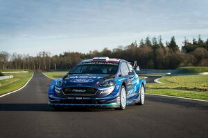 WRC：Mスポーツ・フォードが2019年カラーリング発表。レッドブル離脱でブルーカラー復活