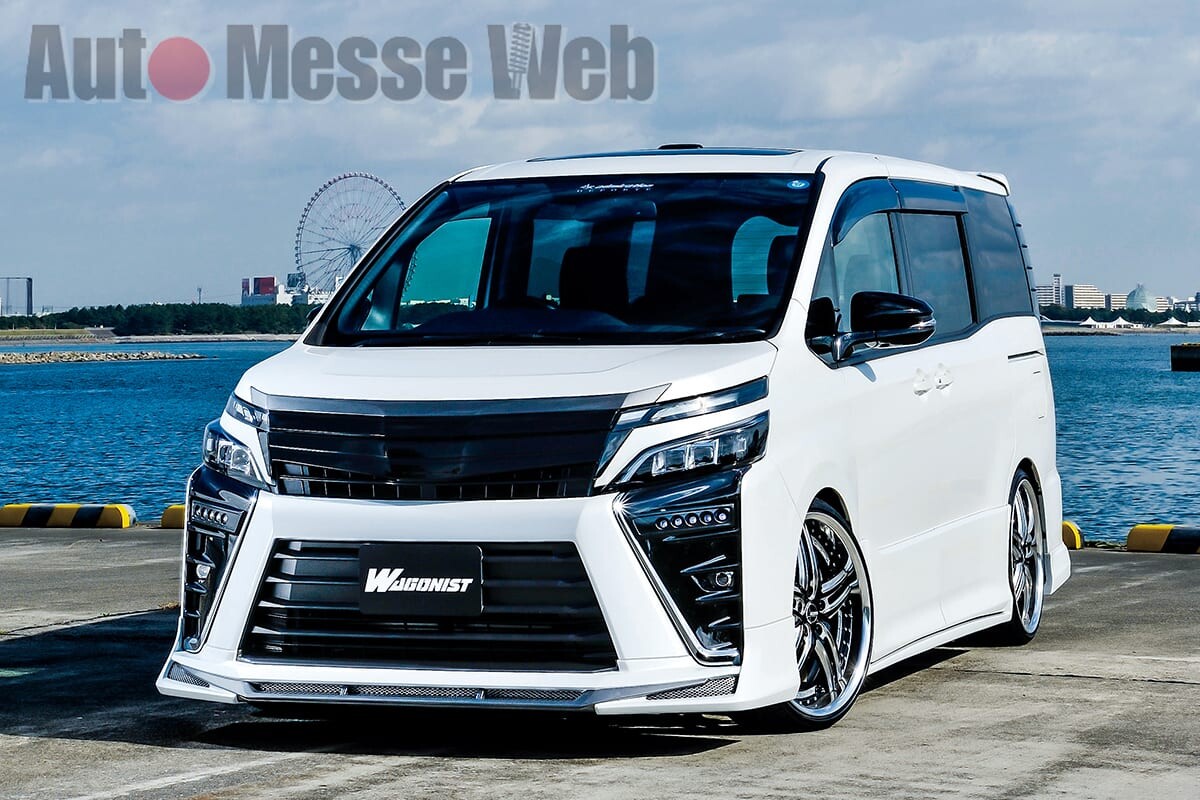 「後期ヴォクシー」へ迫力と躍動を与える待望のエアロパーツ