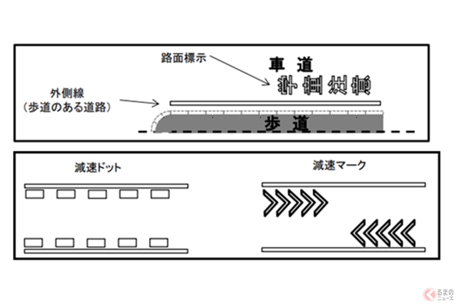 危険はないのか 道路の停止線や横断歩道がほぼ消えた場所 白線の補修は誰がやる くるまのニュース 自動車情報サイト 新車 中古車 Carview