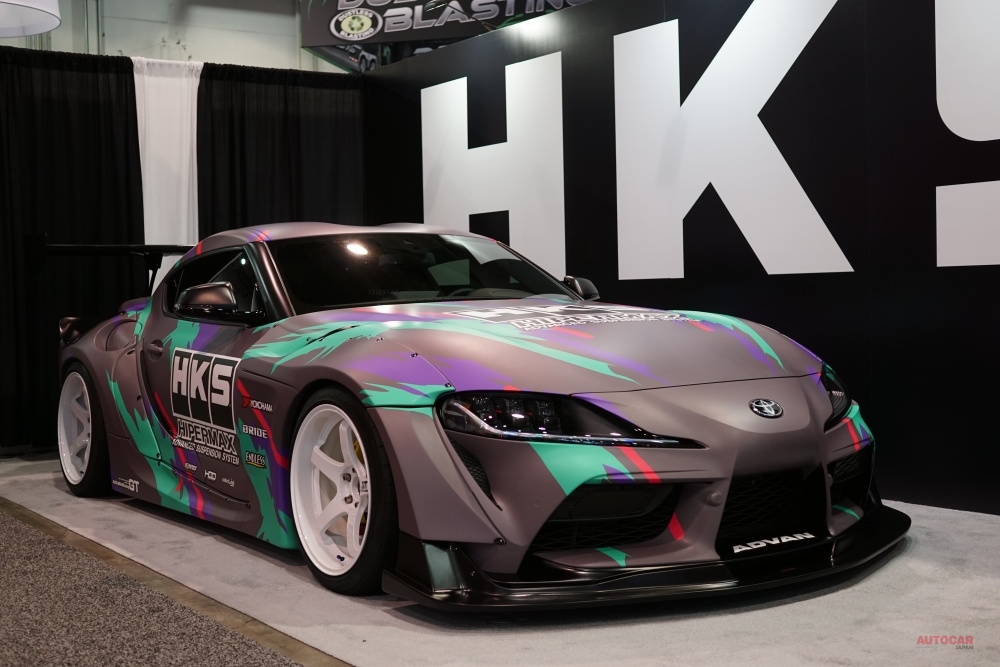 アメリカでも大人気の新型スープラ Semaショウに46台出展 米トヨタ副社長 無限の可能性 全車紹介 Autocar Japan 自動車情報サイト 新車 中古車 Carview