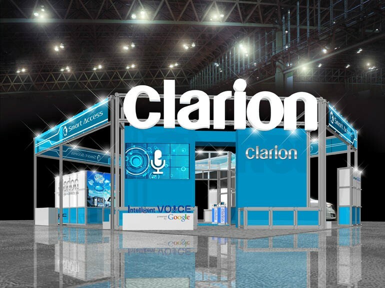 クラリオン、CEATEC JAPAN 2014に出展…業務車両向け製品など3ゾーンで構成