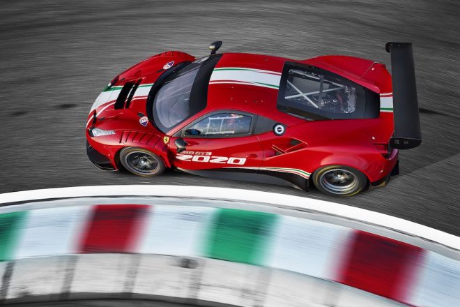 フェラーリ488 GT3に2度目のアップデートモデル”ダブルエボ”登場。空力刷新で2020年供給開始
