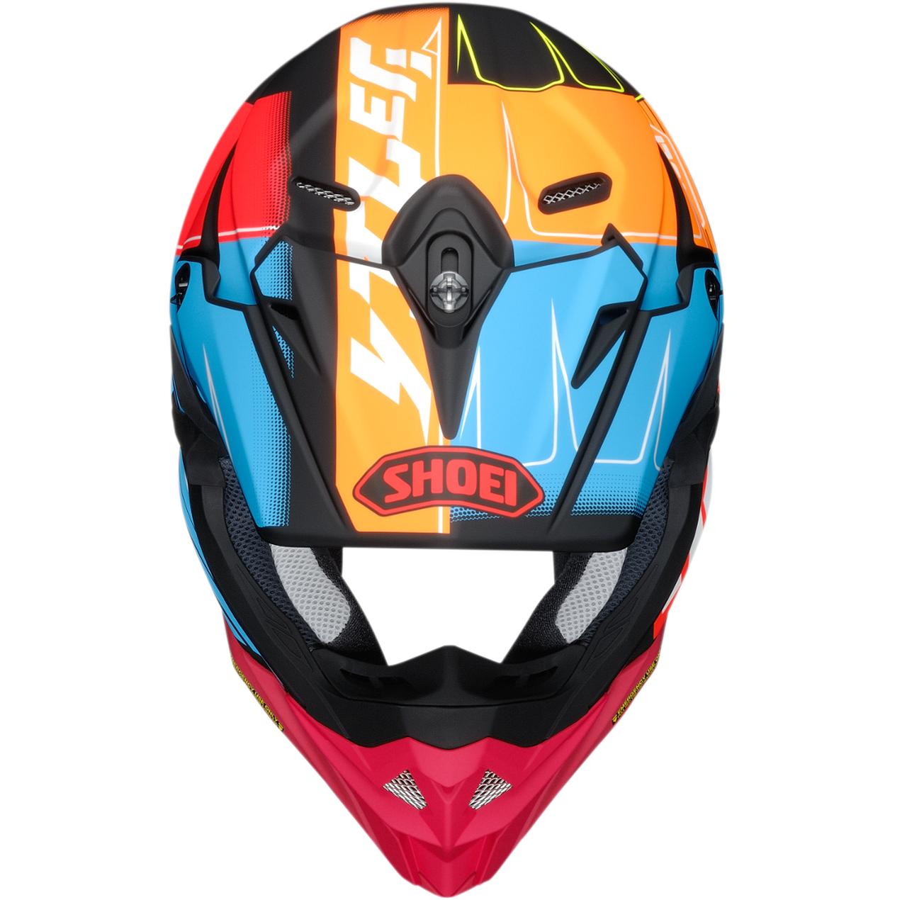 カタカナ「ショウエイ」と多彩な色使いが決め手！SHOEIのオフロードヘルメット〈VFX-WR〉にパンチの効いた限定モデルが登場