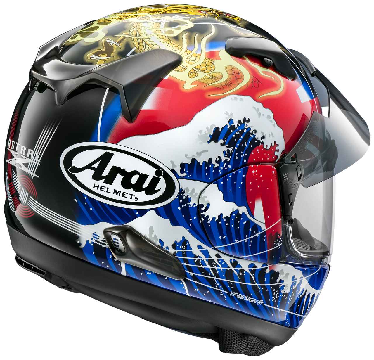 【Arai】次世代ツアラーヘルメット〈アストラルX〉に新グラフィック「オリエンタル2」が登場！
