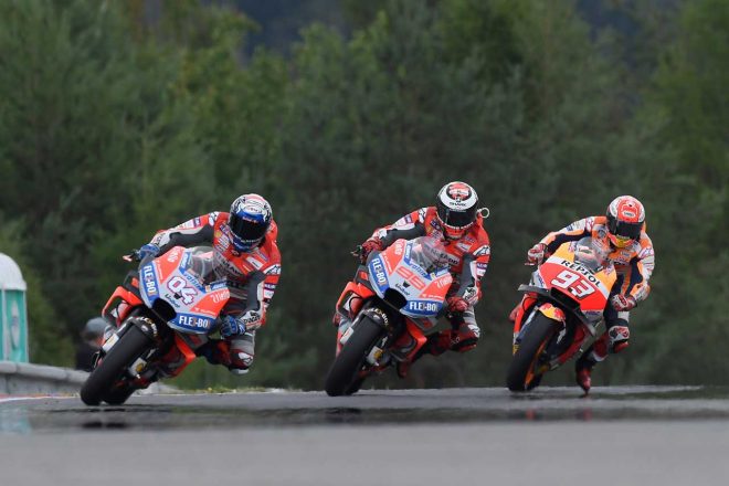 MotoGPチェコGP決勝：ドゥカティがワン・ツー。ドヴィツィオーゾが今季2勝目を獲得