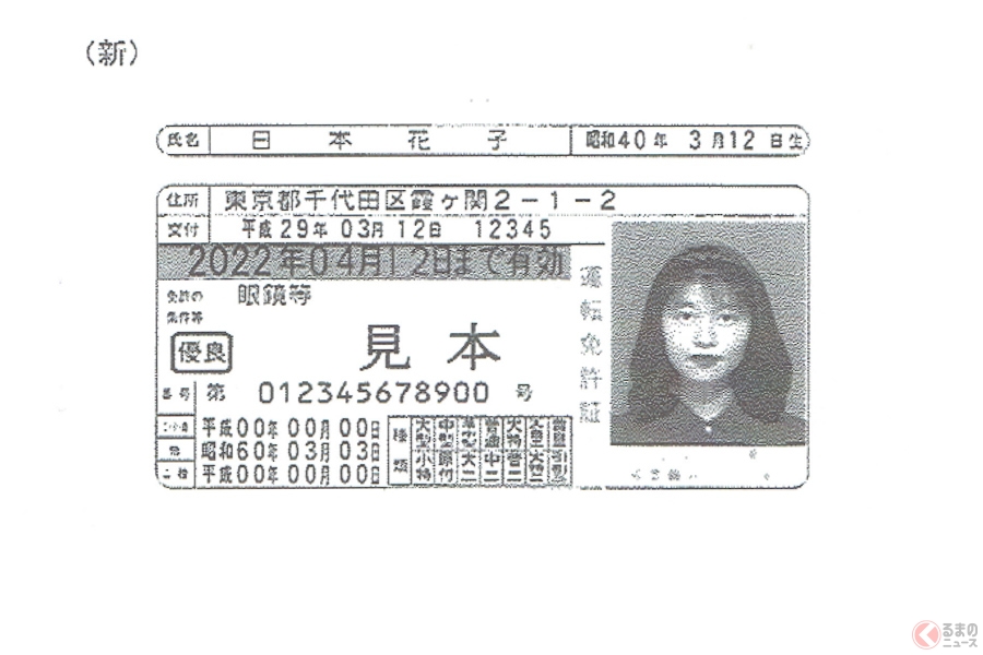 運転免許証の有効期限が「平成」から西暦表示に変更へ　顔写真の要件も変わる！