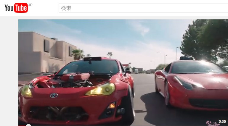 フェラーリエンジン積んだ86がドリフト Carview 自動車情報サイト 新車 中古車 Carview