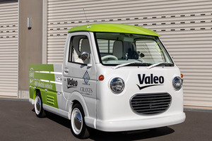ヴァレオと群馬大学が日本初の「48V EV 4WD軽トラック」を共同制作