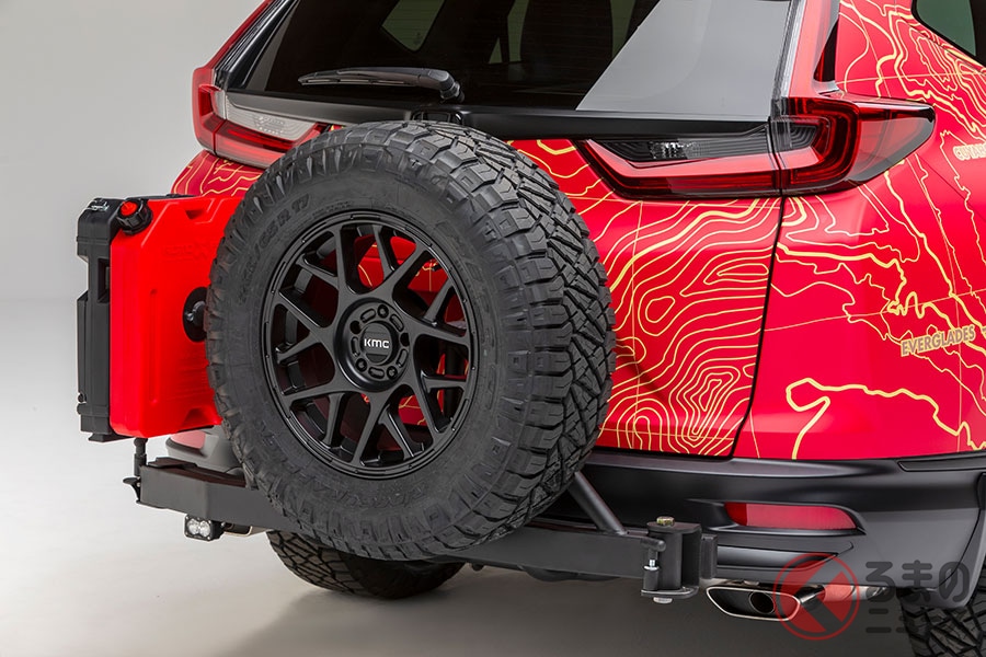 オフロードスタイルのホンダ Cr V がカッコイイ 北米カスタムカーショーで初公開 くるまのニュース 自動車情報サイト 新車 中古車 Carview