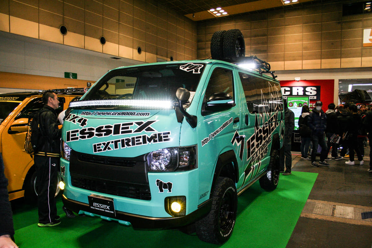 ハイエース キャラバンでアウトドアを楽しむ いま注目の箱車カスタマイズ６選 Auto Messe Web 自動車情報サイト 新車 中古車 Carview