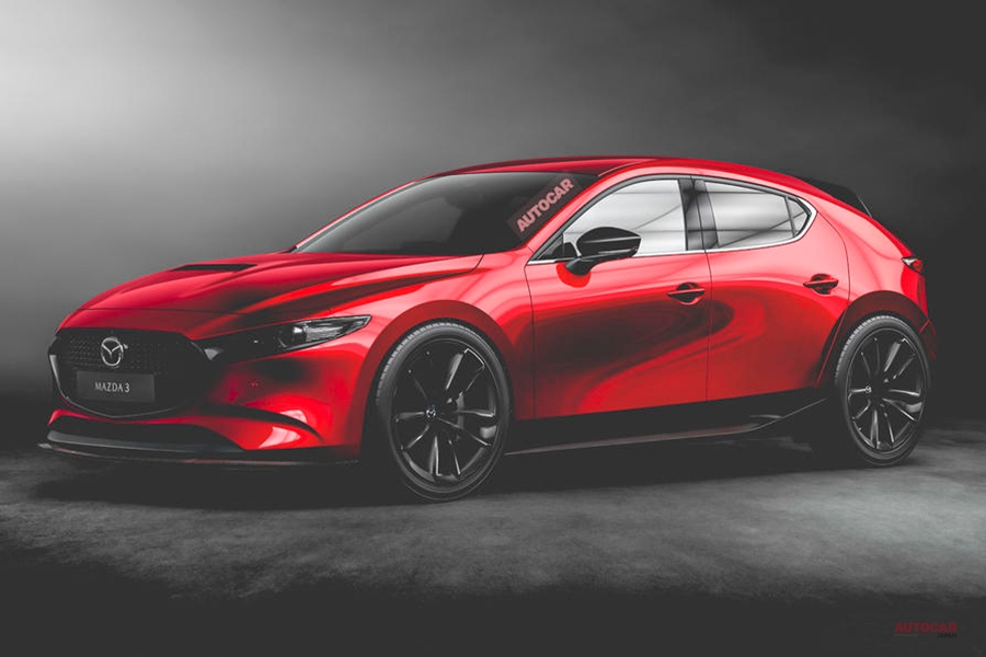 次期アクセラ 新型マツダ3 ハイパー 仕様 Autocar予想図 Autocar Japan の写真 自動車情報サイト 新車 中古車 Carview