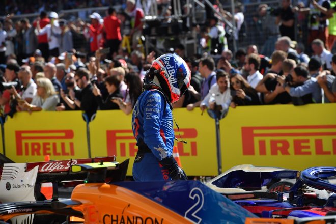 ガスリー「ダメージを抱えながら走行。速さを生かして戦えなかったことが残念」：トロロッソ・ホンダ F1アメリカGP日曜