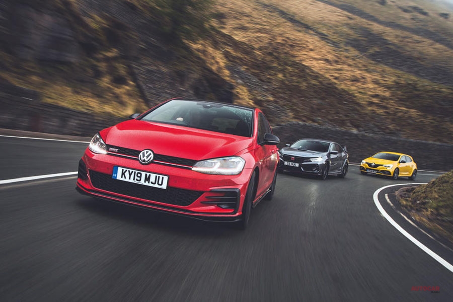 ホットハッチ対決 ゴルフgti Tcrとライバルたち Autocar Japan 自動車情報サイト 新車 中古車 Carview
