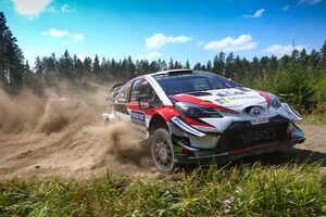 WRCフィンランド：トヨタ、3日目の全ステージで最速タイム。タナクが今季2勝目に王手