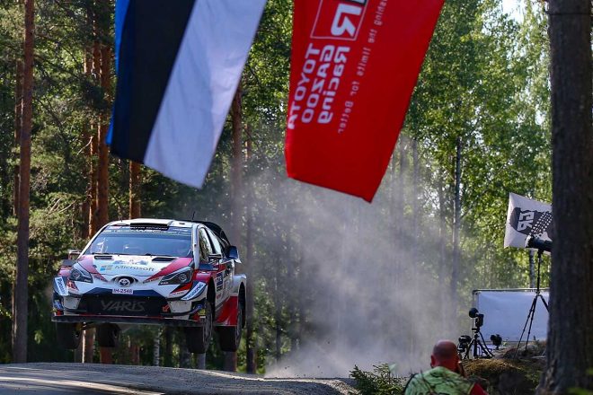 WRC：トヨタ、ホームのフィンランド戦連覇。タナク優勝、ラトバラ3位、ラッピはクラッシュ