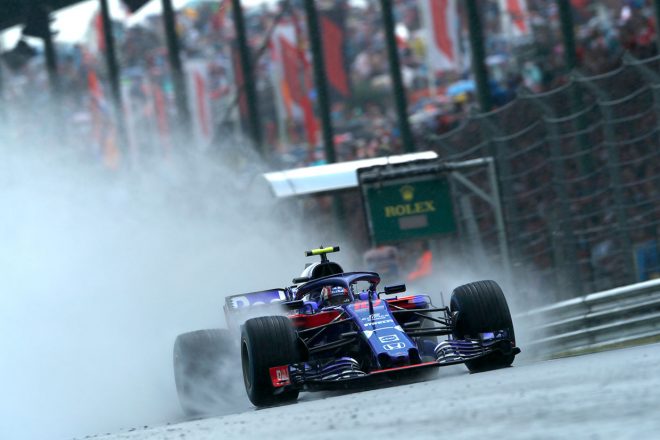 トロロッソ・ホンダF1密着：雨を味方につけ、マクラーレン・ホンダ時代を超える予選結果を獲得